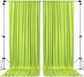 AK TRADING CO. 10 feet x 10 feet Light Green Polyester Backdrop Drapes Curtains by Fabrics%7CEventDecor%7CCrafts%7CUpholsteryFoam