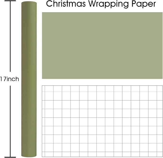 Garbendy Gift Wrapping Paper Roll-Solid Color Pearly-Lustre Paper, Valentine's - Image 2