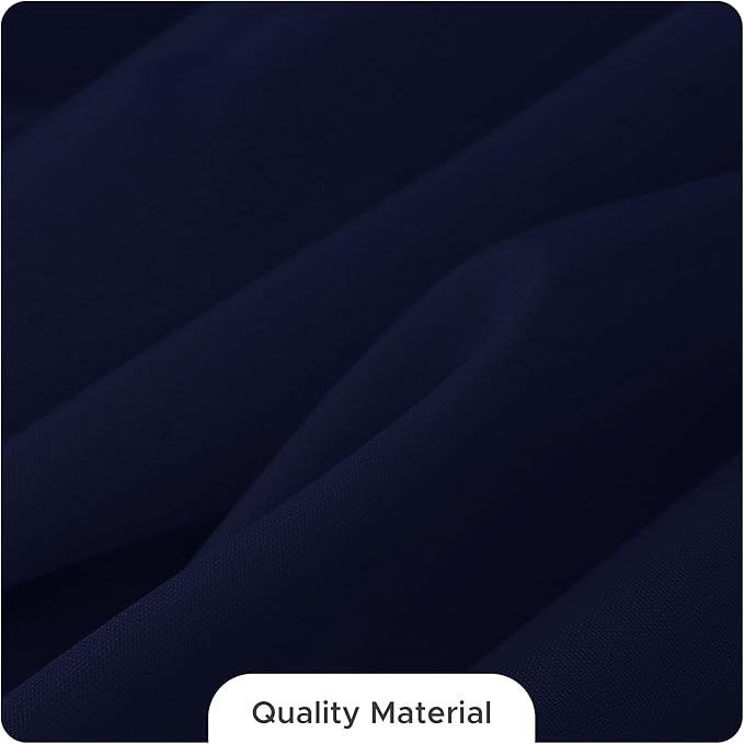 Fitable 8 Pack Round Tablecloths: Stain Resistant Wrinkle Free Circle Table - Image 3