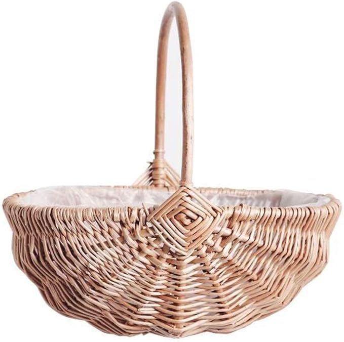 DULRLLY Handwoven Flower Basket by DULRLLY