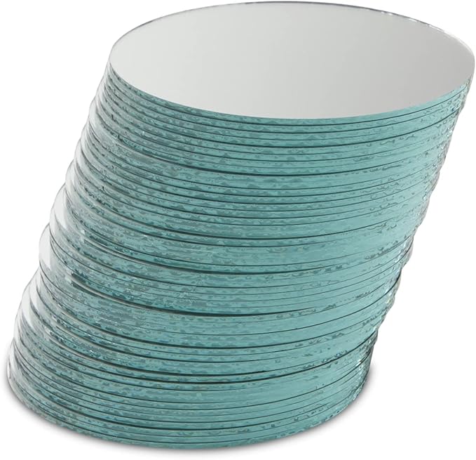 Juvale 4-Inch Round Glass Mirrors - Image 6