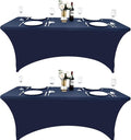 2-Pack 6ft Spandex Table Covers by Unknown