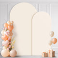 Ledido Wedding Arch Backdrop Cover 6FT 7.2FT Arch Covers 2Set Fitted Stretchy by Ledido