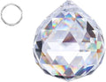 HDCRYSTALGIFTS Suncatchers Clear Glass Crystal Ball Prism Feng Shui Lamp by HDCRYSTALGIFTS