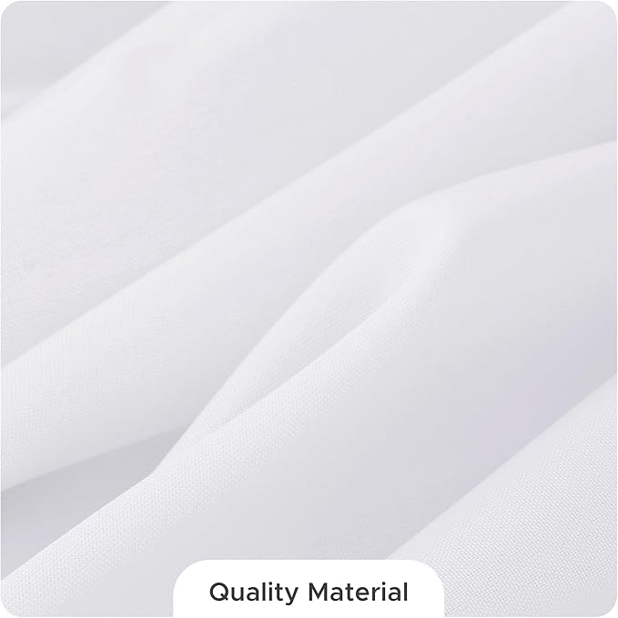 Fitable 8 Pack Table Cloth Rectangle Table: Stain and Wrinkle Resistant - Image 7