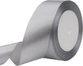 Gray Solid Satin Ribbon 1-1/2 Inch 25 Yards Solid Polyester Fabric Ribbon by Riunbb