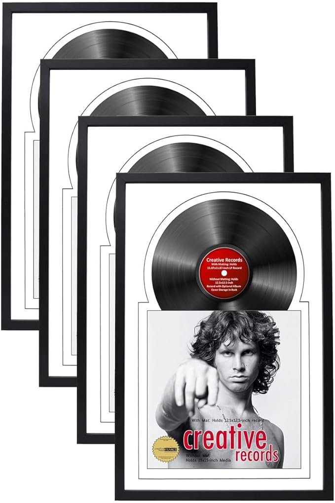 Creative Picture Frames 16" x 24" Jukebox Vinyl Frame Display by CreativePictureFrames