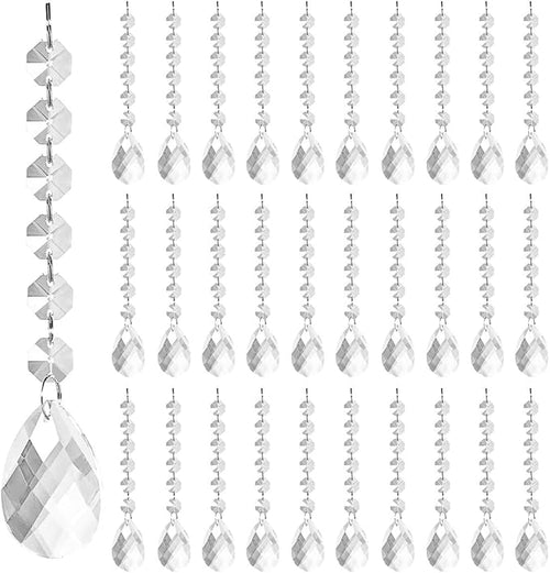 100 Pack Hanging Crystals by KESOCORAY