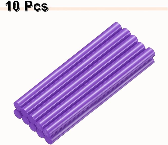 HARFINGTON 10pcs Hot Glue Sticks 0.43" Dia x 5.91" Long EVA Mini Hot Melt - Image 3