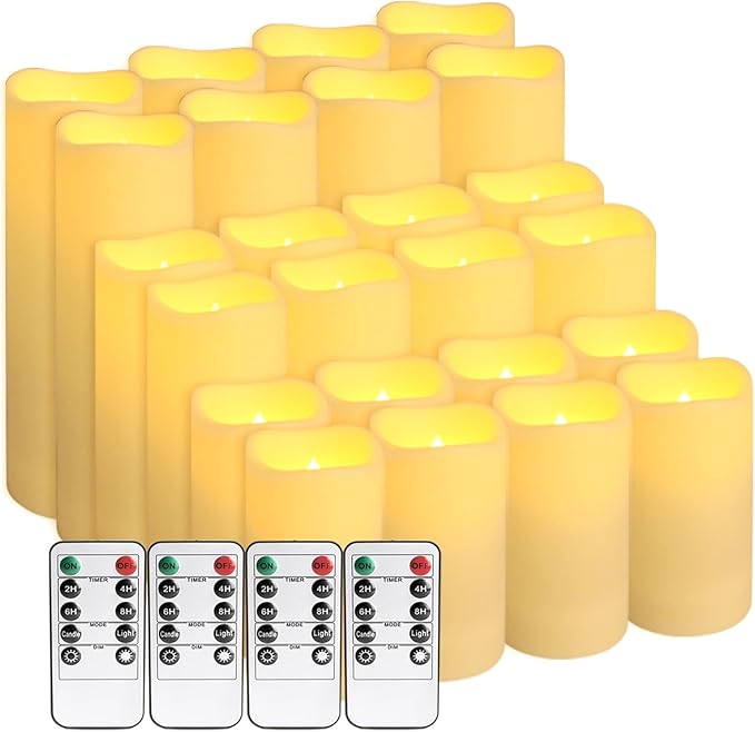 24-Pack LED Flameless Candles - Image 2