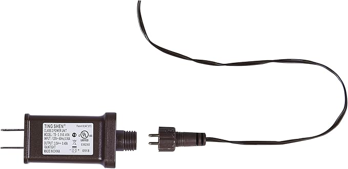LITBLOOM Brown 6FT 120 LED Fairy Lights Plug in Willow Vine Garland - Image 9