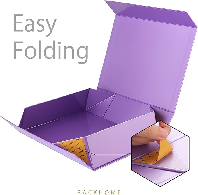 PACKHOME 6 Large Gift Boxes 13.5x10x3.5 Inches, Sturdy Shirt Boxes - Image 5