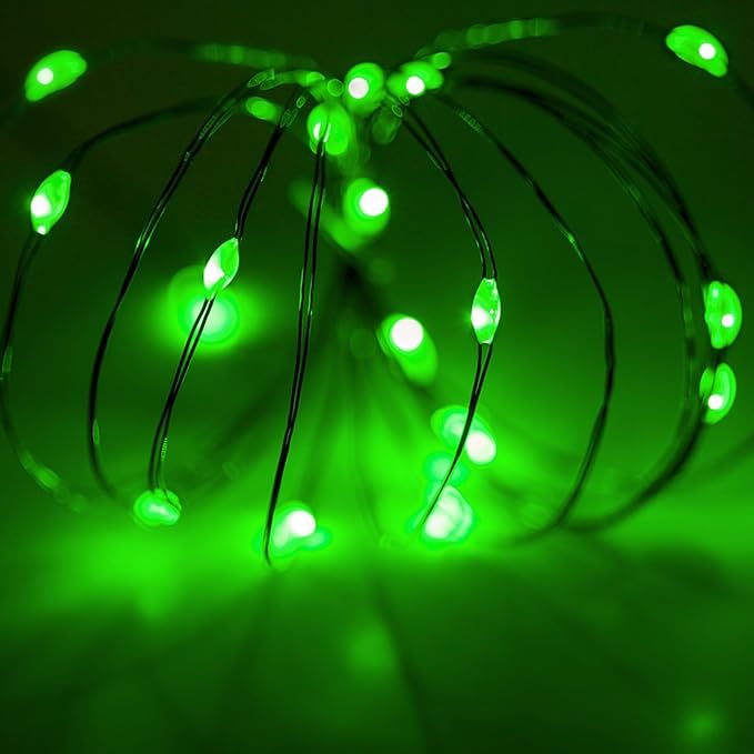 4 Pack 50 LED Fairy Lights Battery Operated - Image 2
