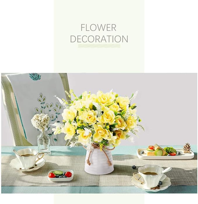 LESING Artificial Flowers with Vase - Image 8