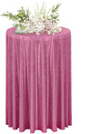 Fitable Fuchsia Sequin Tablecloth by Fitable