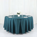 Efavormart Round Tablecloth, 108 Inch Stain & Wrinkle Resistant Washable Table by efavormart