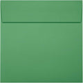 LUXPaper Square Invitation Envelopes | Peel & Press | 5" x 5" | Holiday Green | by LUXPaper