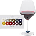 Graf Lantz - Wine-O's Merino Wool Wine Glass Charms 12 Count - Drink Markers - by GrafLantz