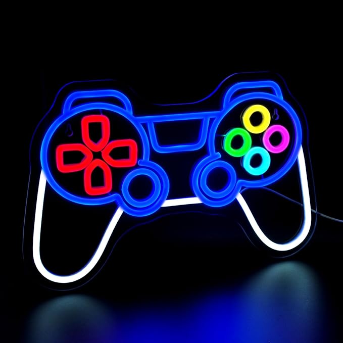 Game Neon Signs for Wall Decor Gaming Controller LED Neon Sign for Game Room - Image 5