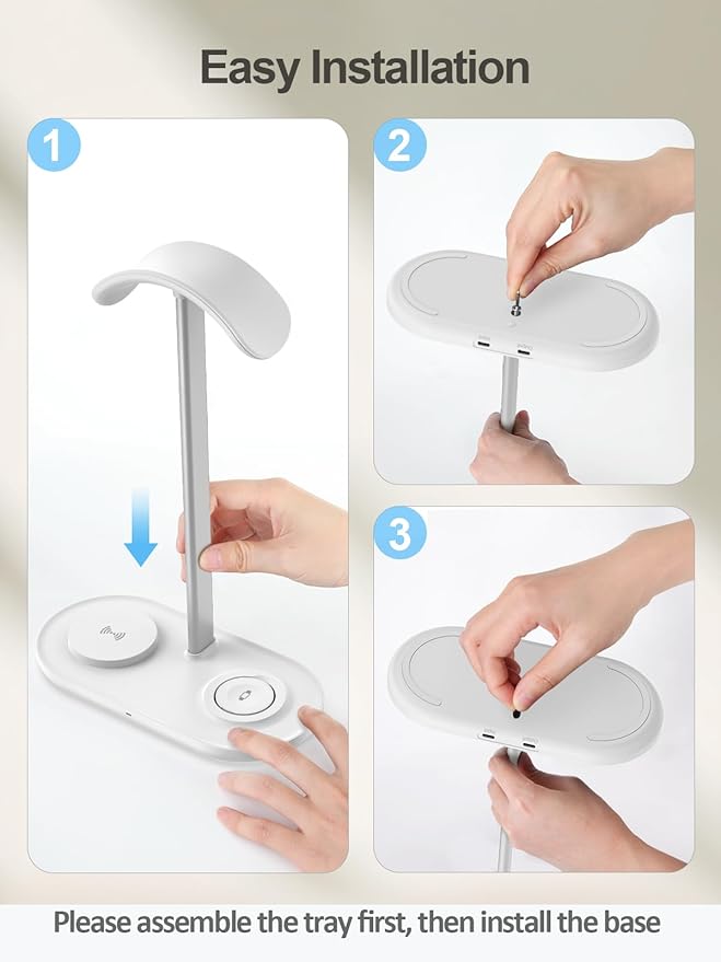 TopMade 5 in 1 Headphone Stand for Desk - Image 8