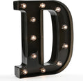OYCBUZO Light Up Black Alphabet Marquee Letters Sign LED Marquee Number Lights by OYCBUZO