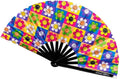 Kandies World Custom Festival Folding Hand Fan by KandiesWorld