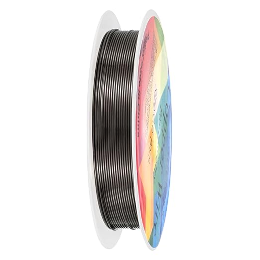 0.6 mm/22 Gauge Copper Wire for Jewelry Making, 13.1FT Copper Beading Craft by MMETERXITY