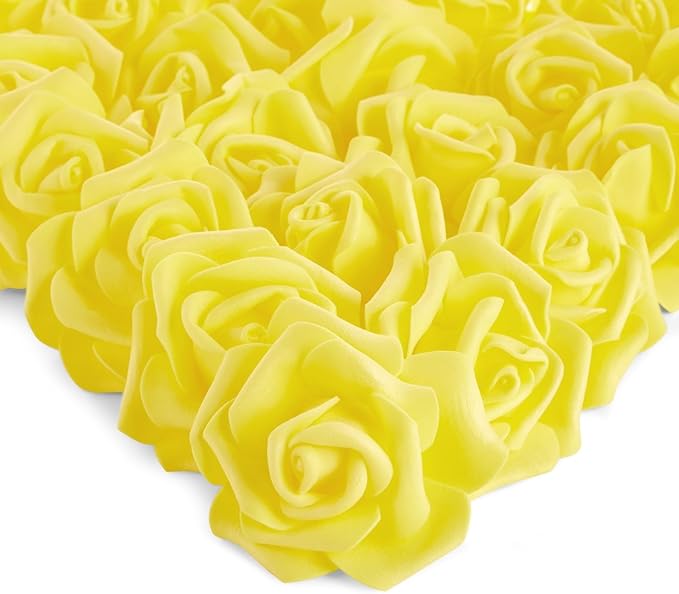 Juvale Artificial Foam Roses by Juvale