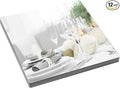 12Pcs Square Mirror Candle Plate by DIVINA+VITAE