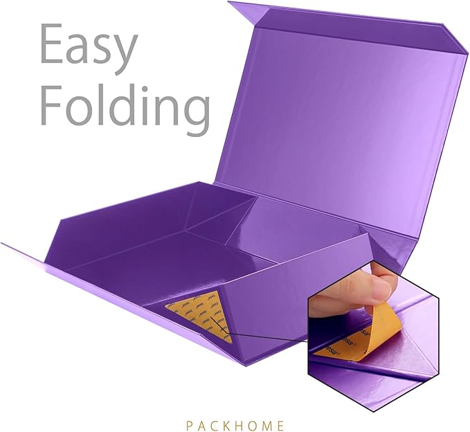 PACKHOME Extra Large Gift Box 17.5x11.3x4.3 Inches, Sturdy Shirt Box - Image 4