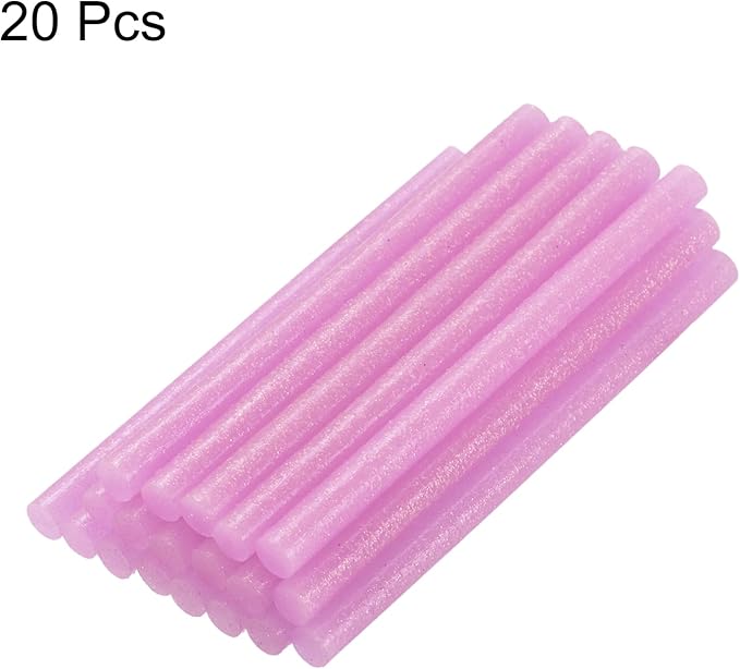 uxcell 20pcs Hot Glue Sticks for Glue Gun 7mm/0.27-inch x 8-inch Mini Hot Melt - Image 3