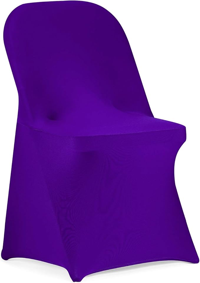 Peomeise Stretch Spandex Folding Chair Cover by Peomeise