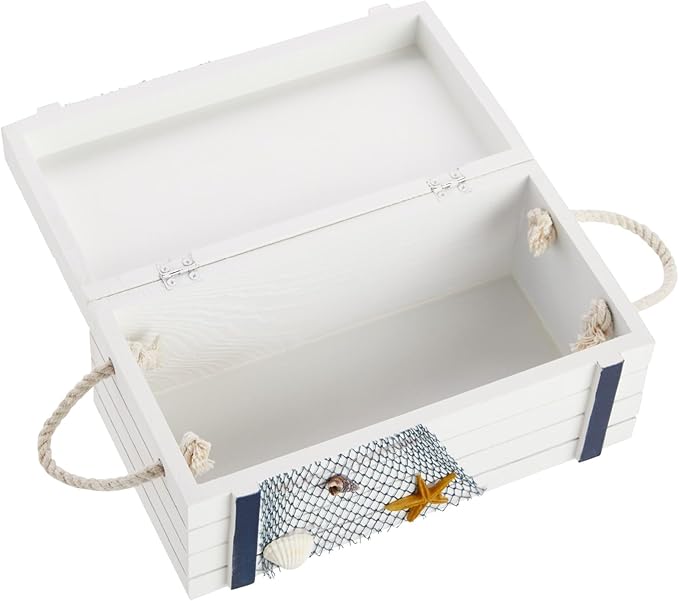 Juvale Nautical Wooden Jewelry Box Set - Image 9