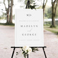 Welcome To Our Wedding Sign, Welcome To Our Wedding Sign by CENOVACY