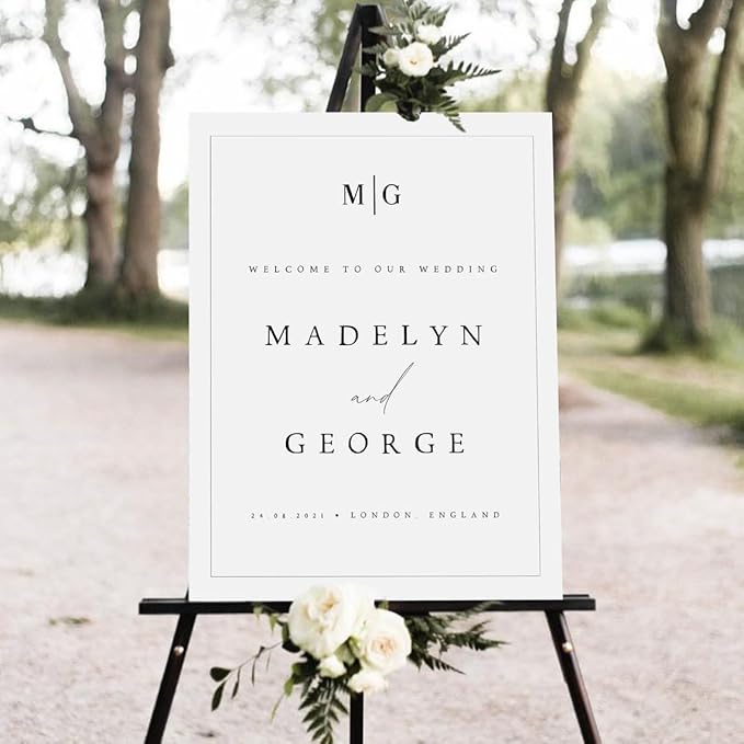 Welcome To Our Wedding Sign, Welcome To Our Wedding Sign - Image 3