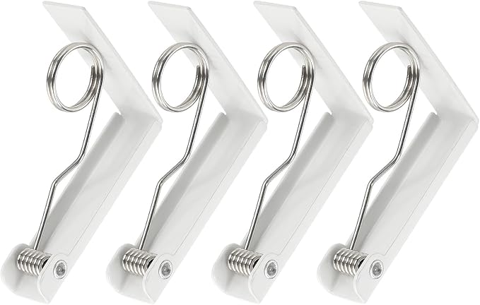 uxcell 4 Pack Tablecloth Clips, Stainless Steel Table Cloth Cover Clamps by uxcell