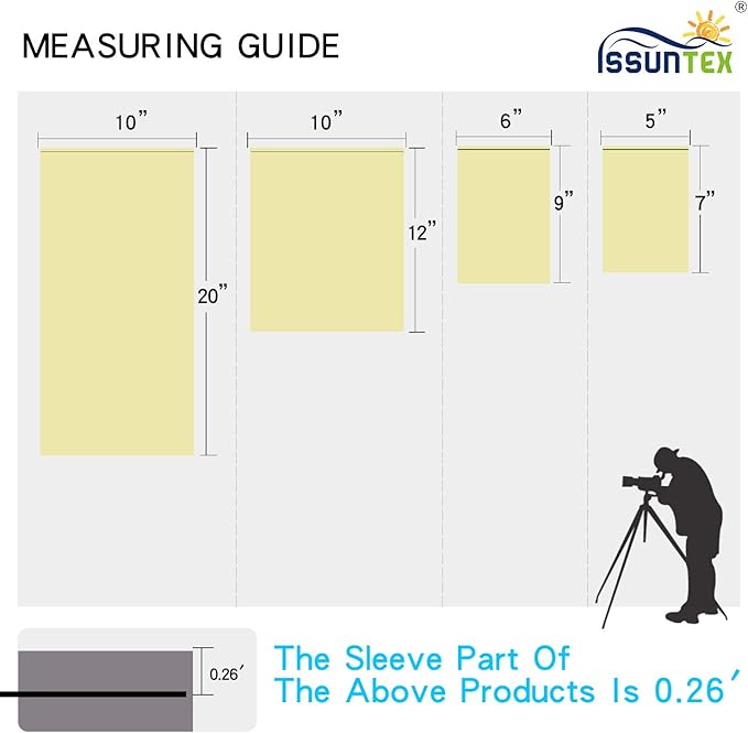 ISSUNTEX 5X7 ft/1.5X2.1 Meters Beige Background Photo Backdrop, Photo Studio - Image 7