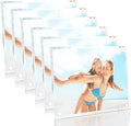 HELPLEX Picture Frames, 6 Pack 8x10 inch Acrylic Picture Frame Clear 8 x 10 by HELPLEX