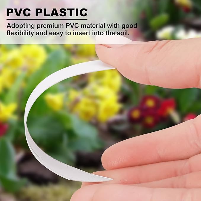 YaeCCC 1000 Pcs 4 Inches Plant Labels Plastic Plant Tags Nursery Garden Labels - Image 3