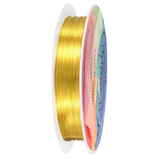 0.2 Mm/32 Gauge Copper Wire for Jewelry Making, 82FT Copper Beading Craft Wire by MMETERXITY