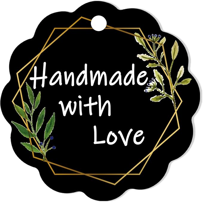 Custom Gift Tag, Personalized Favor Label, Kraft Wrapping Decoration, Wedding - Image 3