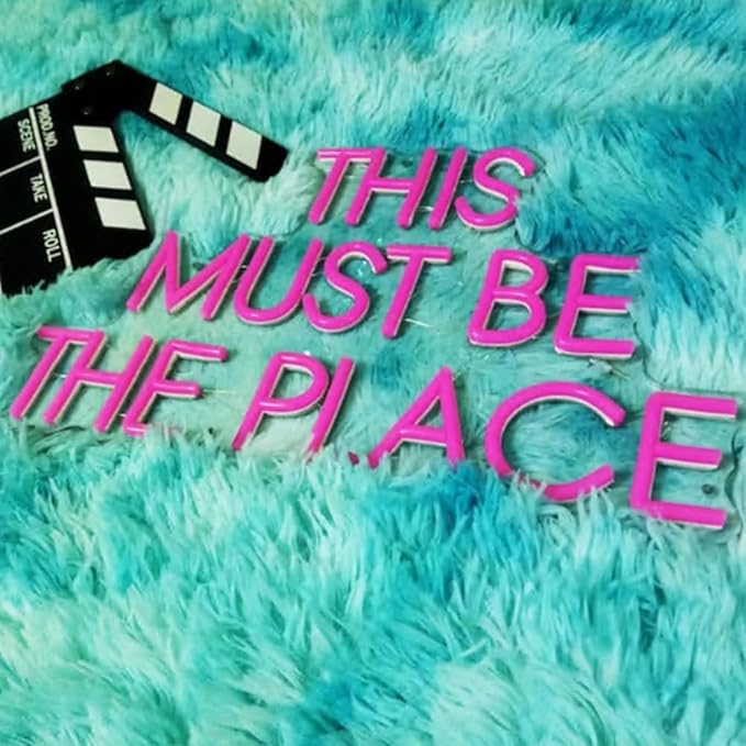 This Must Be The Place Neon Sign, Party Sign, Neon Sign Art, PersonalizedGifts - Image 5