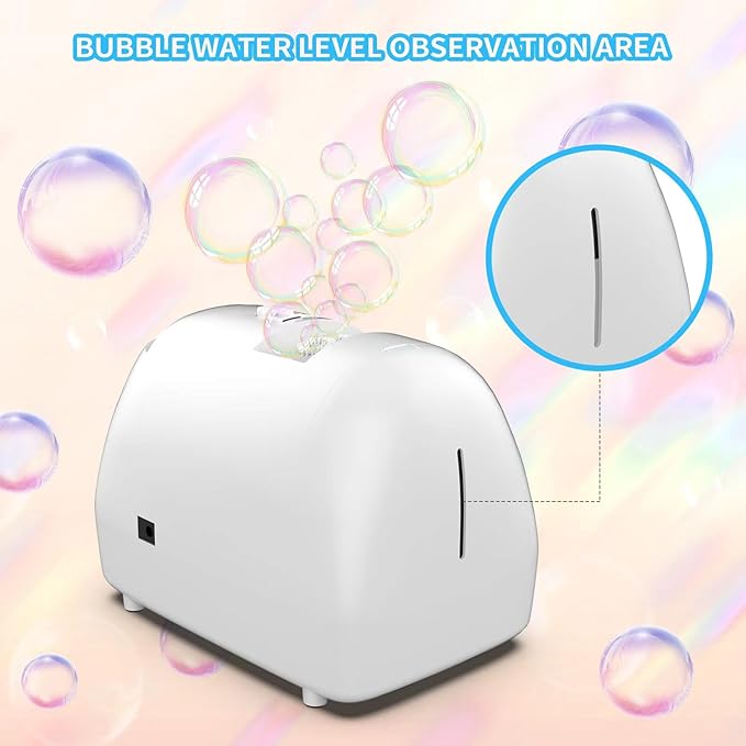 Bubble Machine for Kids Parties Bubble Maker Operated by Plugin or Batteries - Image 6