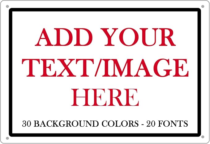 Custom Signs Outdoor Metal Sign by XIAYUEHUA