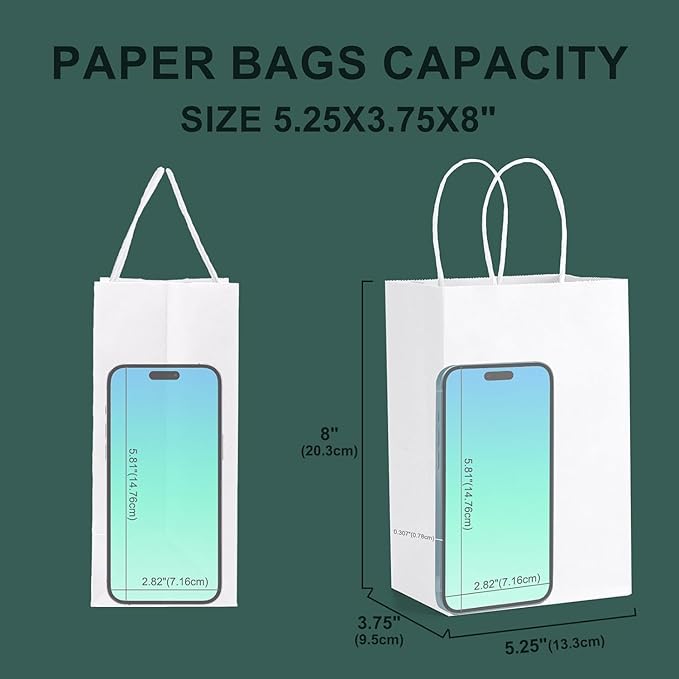 METRONIC Kraft Paper Gift Bags - Image 2