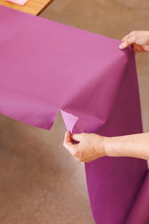 American Homestead Paper Table Runner Roll - 78 ft. Disposable Linen-Like Table - Image 4