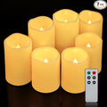 Aignis 7pcs Flameless LED Candles Battery Operated by Aignis