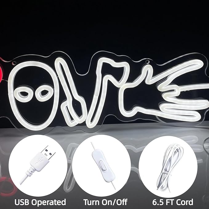 Horror Movies Love Neon Signs For Wall Decor, LED Neon Light for Movie Night - Image 5