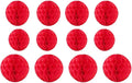 12pcs Party Honeycomb Balls Decorations 4'' 8'' 10'' Honeycomb Ball Flower by Yangeey