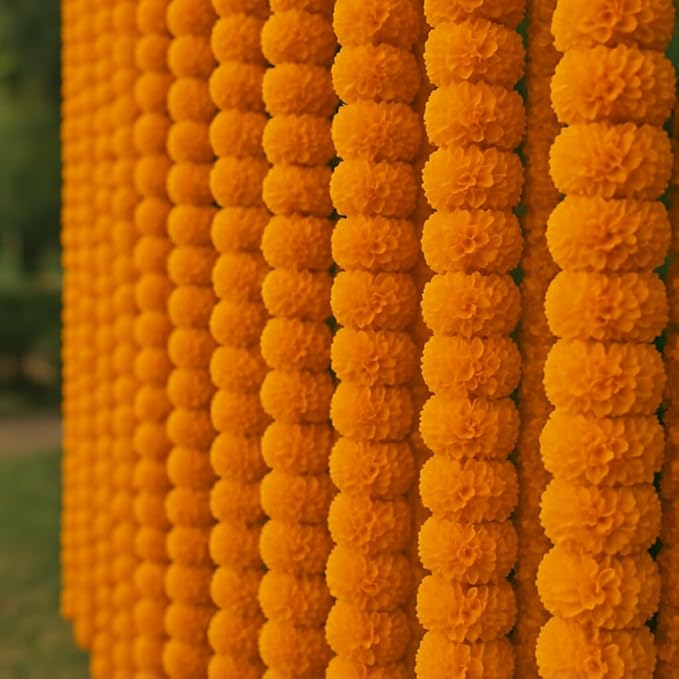 Marigold Garlands for Decorations - Image 2